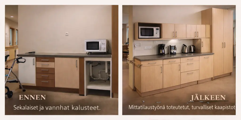 Hoivakoti Metsärinteen uudistetut tilat